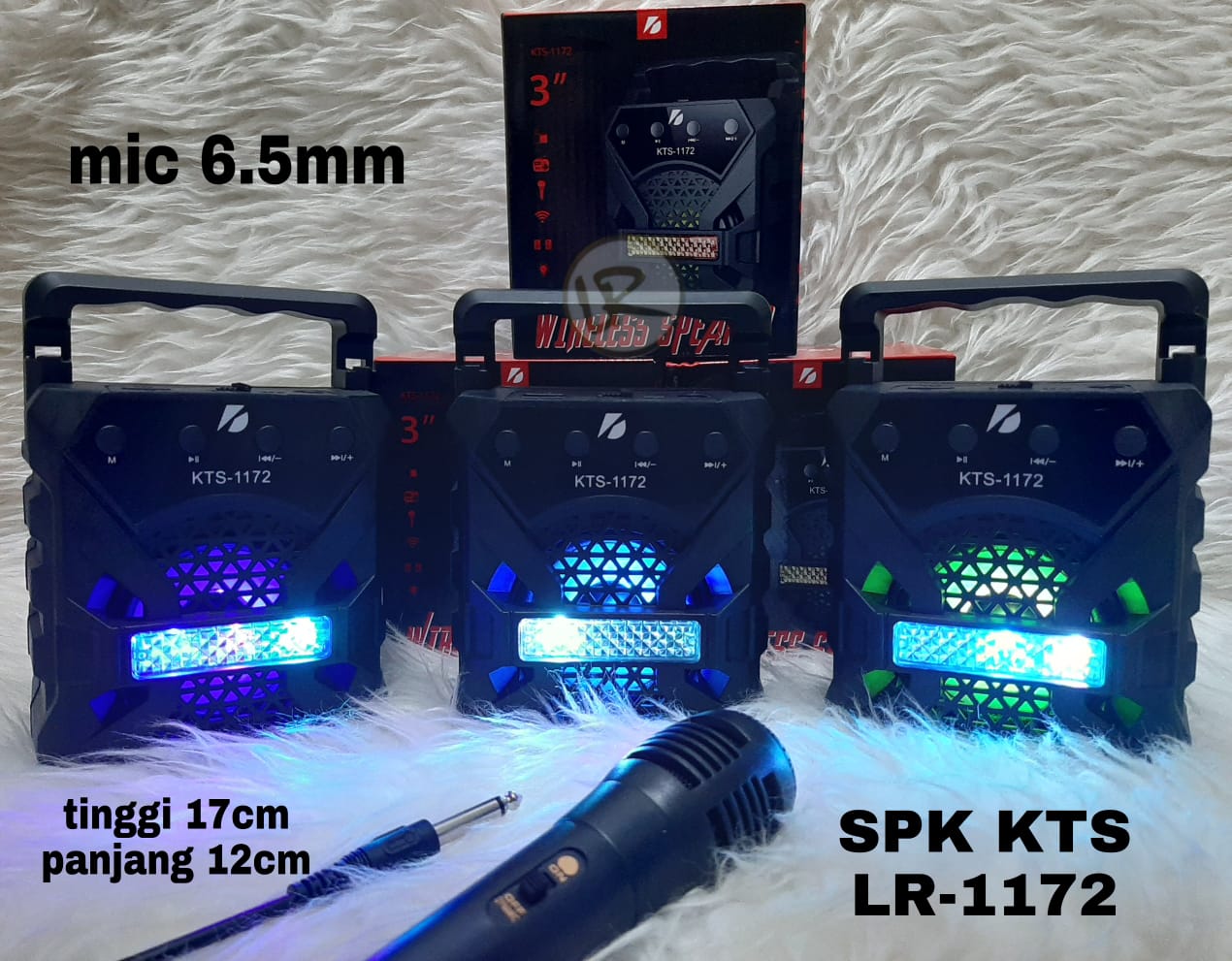 SPEAKER BLUETOOTH KTS 1172 + MIC KABEL